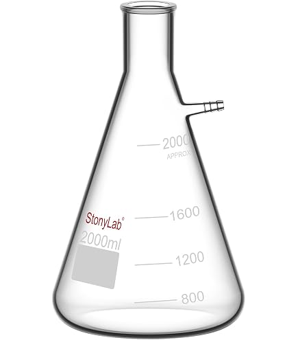 Corning 5340-4L Vacuum Filter Flask, 4000mL Capacity: Amazon.com